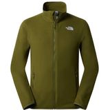 The North Face 100 Glacier Full Zip Fleecevest (Heren |olijfgroen)