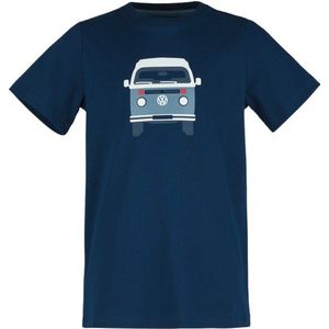 Elkline Kids Four Wheels To Freedom Tezwei T-shirt (Kinderen |blauw)