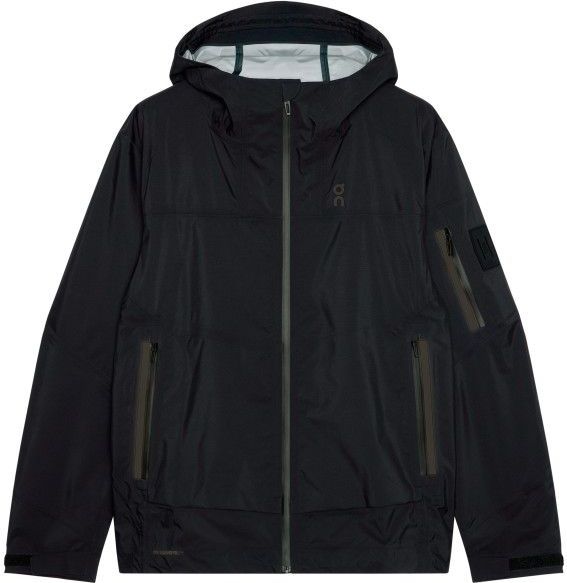 On - Trek Jacket - Regenjas - Zwart - Waterdicht