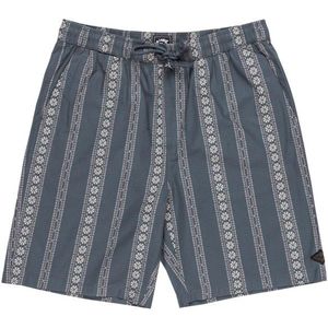 Billabong - Larry Jacquard Short - Grijs/Blauw - Driekwartbroek