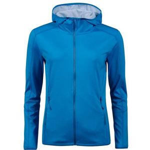 Halti Womens Pallas Hooded Layer Jacket Trainingsjack (Dames |blauw)