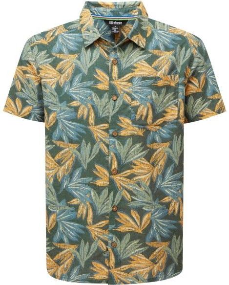 Sherpa - Havai S/S Shirt - Overhemd - Olijfgroen