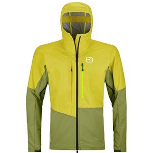 Ortovox Mesola Jacket Ski-jas (Heren |olijfgroen/geel)