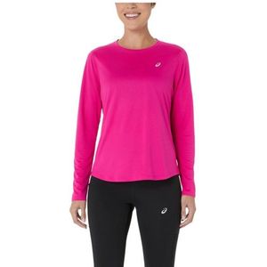 Asics Womens Core L/S Top Hardloopshirt (Dames |roze)