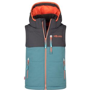 Trollkids Kids Narvik Vest XT Synthetische bodywarmer (Kinderen |turkoois)