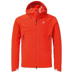 Schöffel Softshell Jacket Mangart Softshelljack (Heren |rood |waterdicht)