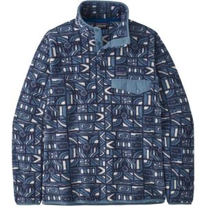 Patagonia Lightweight Synch Snap-T P/O Fleecetrui (Heren |blauw)