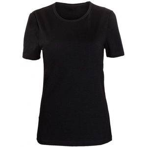 Thermowave Womens Merino Life Short Sleeve Shirt Merinoshirt (Dames |zwart)