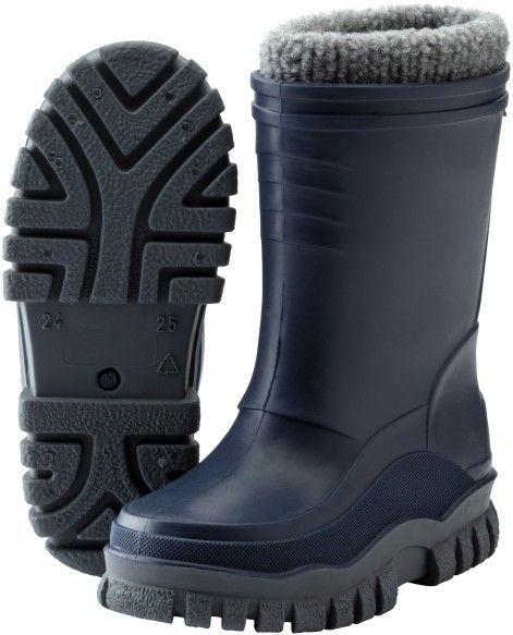 Sterntaler Kids Gummistiefel mit Innenschuh Rubberlaarzen (Kinderen |blauw |waterdicht)