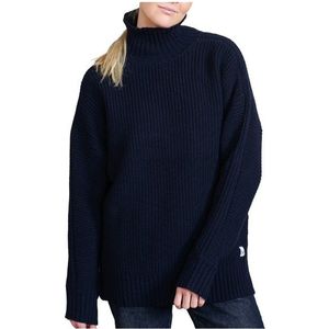 ELSK Womens Vigga T-Neck Knit Wollen trui (Dames |blauw)