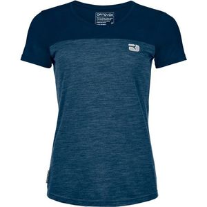Ortovox Womens 150 Cool Logo T-Shirt Merinoshirt (Dames |blauw)