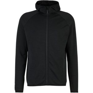 Heber Peak MerinoBlend SaplingHe II Zip Hoody Trui met capuchon (Heren |zwart)