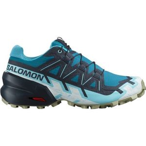 Salomon Womens Speedcross 6 Trailrunningschoenen (Dames |blauw)