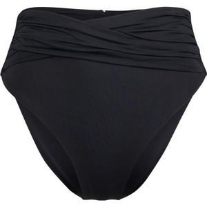 Seafolly Womens Collective High Waist Wrap Front Pant Bikinibroekje (Dames |zwart)
