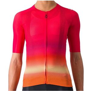 Castelli Womens Climbers 40 Jersey Fietsshirt (Dames |rood)