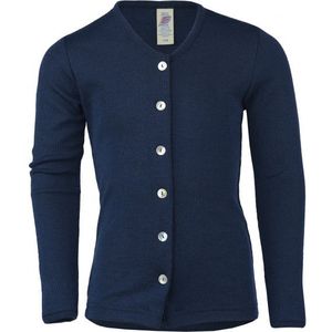 Engel - Kinder Cardigan - Wollen Vest - Blauw
