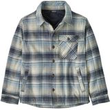 Patagonia - Kids Lightweight Insulated Fjord Jacket - Grijs - Overhemd