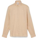 Timberland - Mill Brook - Overhemd - Beige - 100% Linnen