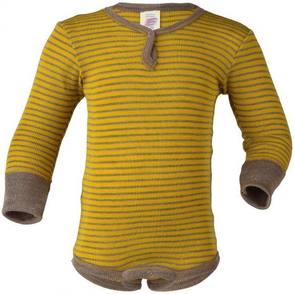 Engel - Kids Body L/S - Merino-ondergoed - Geel