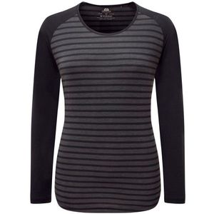 Mountain Equipment Womens Redline L/S Tee Longsleeve (Dames |grijs/zwart)