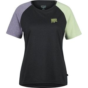 Stoic Womens Hemp15 LofsdalenSt II S/S Sportshirt (Dames |zwart)