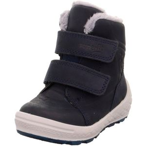 Superfit - Klittenbandlaarzen - Nachtblauw - Sneeuwlaarzen - Schapenwol