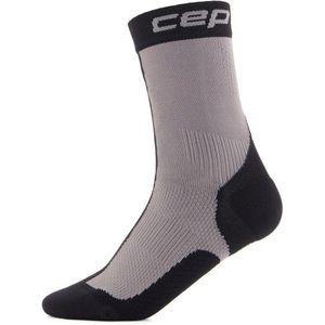 CEP Run Edition Half&Half Mid Cut 50 Hardloopsokken (Heren |grijs)