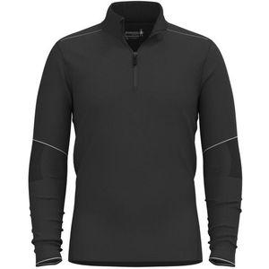 Smartwool Intraknit Alpine 1/4 Zip Merino-ondergoed (Heren |zwart)
