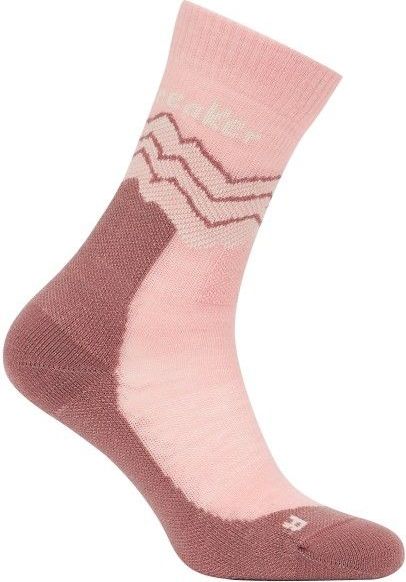 Icebreaker - W Merino Hike+ Medium Crew - Damessokken - Roze