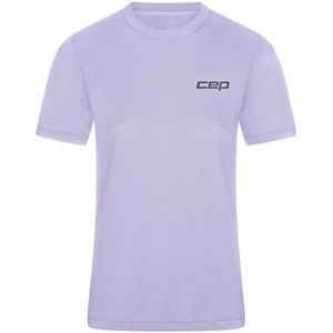 CEP - Womens Run Shirt - Hardloopshirt - Purper - Korte Mouwen