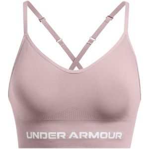 Under Armour Womens Vanish Seamless Low Bra Sportbeha (Dames |roze)