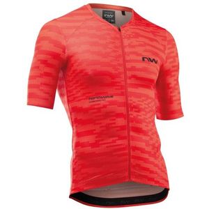 Northwave Blade Jersey Short Sleeve Fietsshirt (Heren |rood)