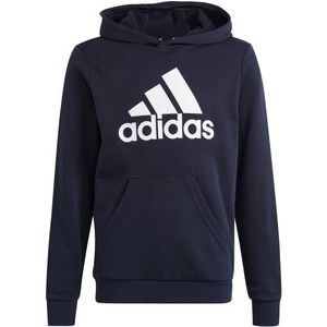 adidas Kids Big Logo Essentials Cotton Hoodie Hoodie (Kinderen |blauw)