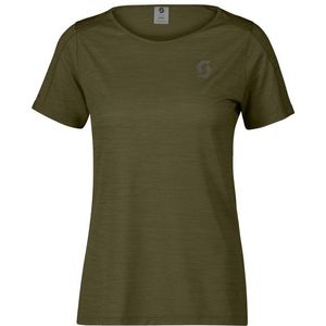 Scott Womens Endurance Light S/S Shirt Sportshirt (Dames |olijfgroen)