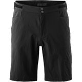 Gonso - Adventure Shorts - Fietsbroek - Zwart - 90% Polyamide, 10% Elastaan