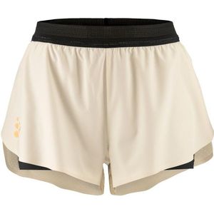 Craft Womens Pro Hypervent Split Shorts 2 Hardloopshort (Dames |beige)