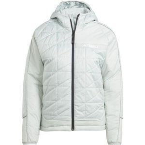 adidas Terrex Womens Terrex Multi Insulated Hooded Jacket Synthetisch jack (Dames |grijs/wit)