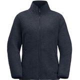 Jack Wolfskin Womens High Curl Jacket Fleecevest (Dames |blauw)