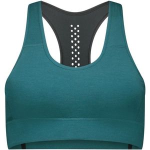 Mons Royale Womens Stratos Bra Sportbeha (Dames |turkoois)