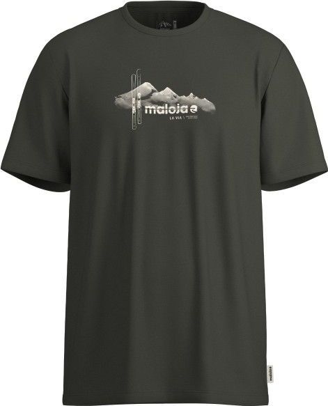 Maloja - WeisseggM - T-shirt - Grijs