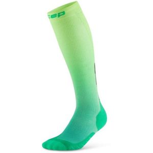 CEP Womens Run Edt Gradient Socks Tall 50 Compressiesokken (Dames |groen)