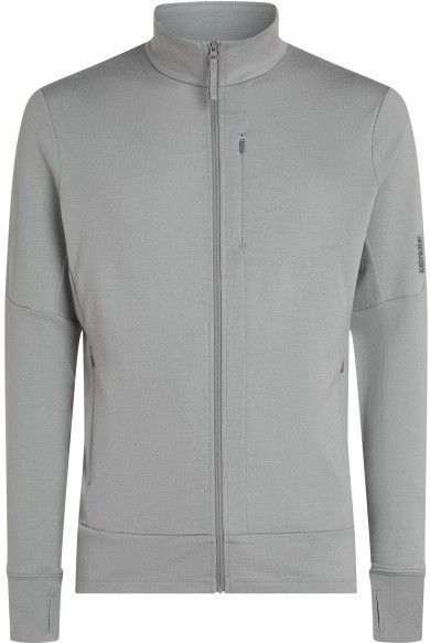 Icebreaker - Merino 260 Quantum - Sweatshirt - Zwart - Met Rits