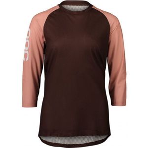 POC Womens MTB Pure 3/4 Jersey Fietsshirt (Dames |bruin)
