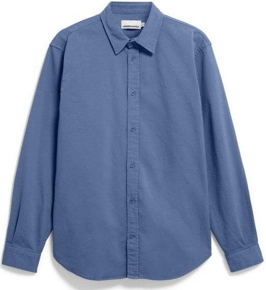 ARMEDANGELS Giaalo GMT Dye Overhemd (Heren |blauw)