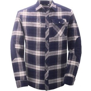 2117 of Sweden Flanel Shirt Sveg Overhemd (Heren |blauw/grijs)