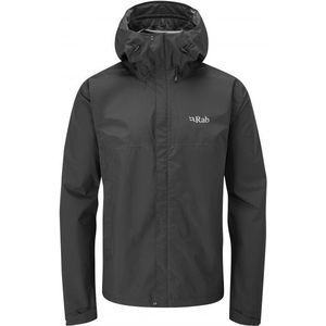 Rab Downpour Eco Jacket Regenjas (Heren |grijs |waterdicht)