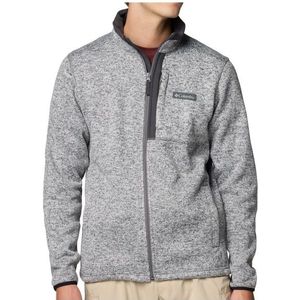 Columbia Herentrui met volledige ritssluiting, grijs (City Grey Heather), XL, Stad Grijs Heather, XL