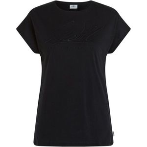 ONeill Womens Essentials ONeill Signature T-Shirt T-shirt (Dames |zwart)