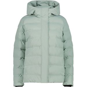 CMP Womens Down Jacket Fix Hood Synthetisch jack (Dames |grijs |waterdicht)