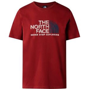 The North Face S/S Rust 2 Tee T-shirt (Heren |rood)